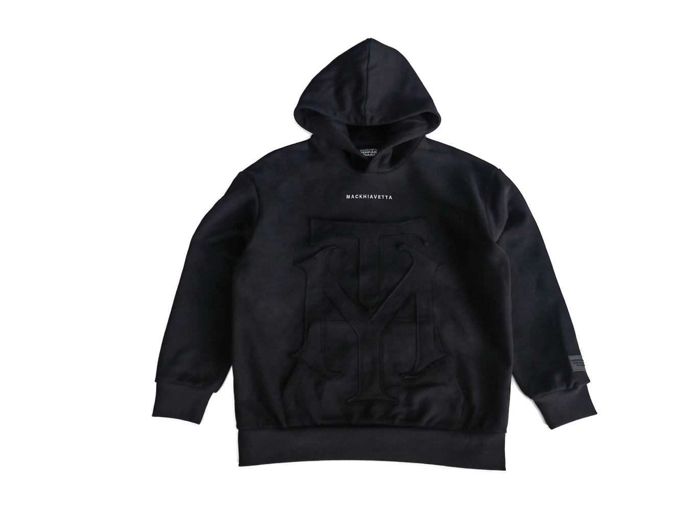 MACKHIAVETTA TRADEMARK HOODIE BLACK