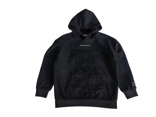 MACKHIAVETTA TRADEMARK HOODIE BLACK