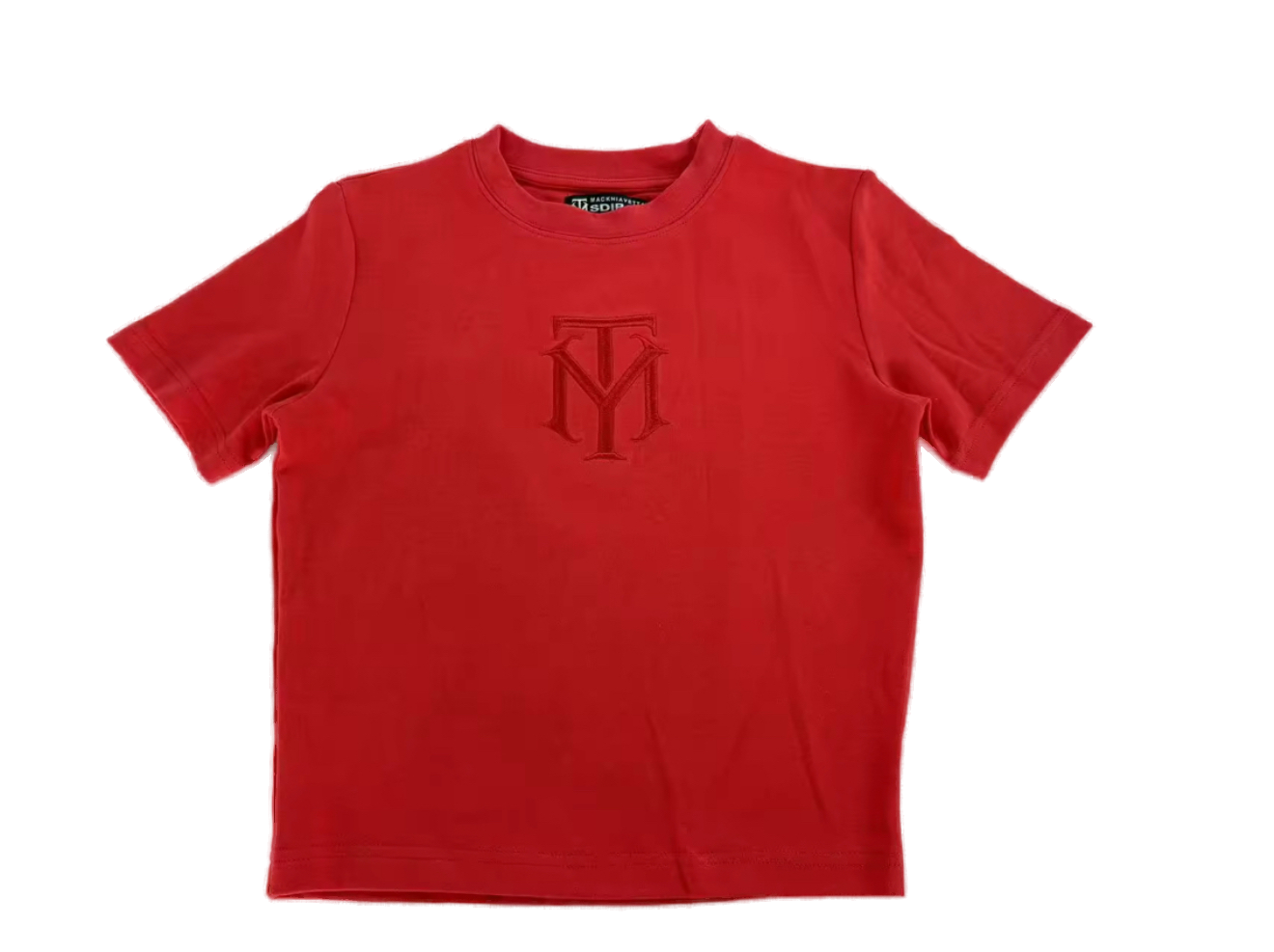 MACKHIAVETTA BABY TOP RED
