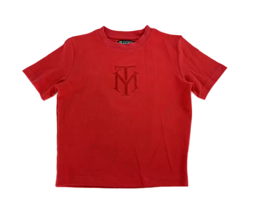 MACKHIAVETTA BABY TOP RED