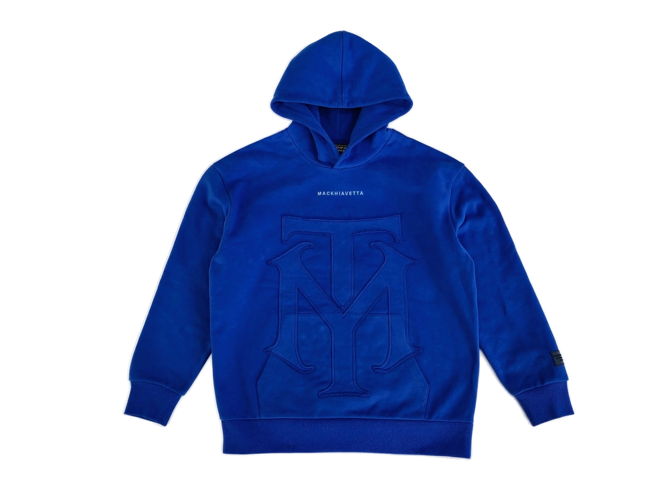 MACKHIAVETTA TRADEMARK HOODIE BLUE