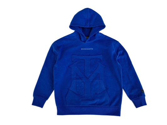 MACKHIAVETTA TRADEMARK HOODIE BLUE